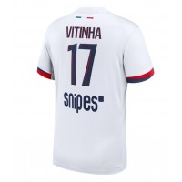 Stroje piłkarskie Paris Saint-Germain Vitinha #17 Koszulka Wyjazdowej 2025-26 Krótki Rękaw